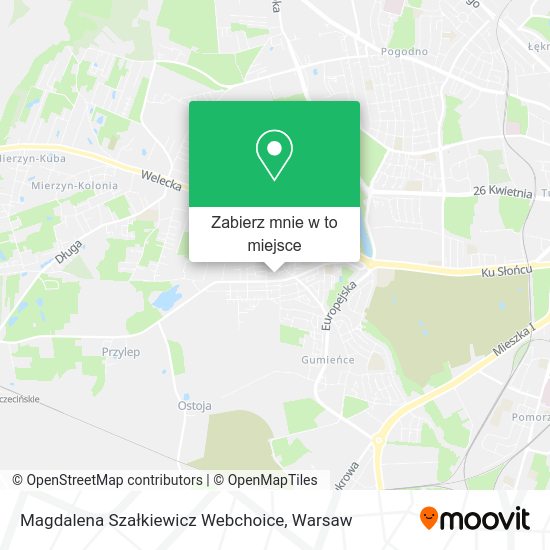 Mapa Magdalena Szałkiewicz Webchoice