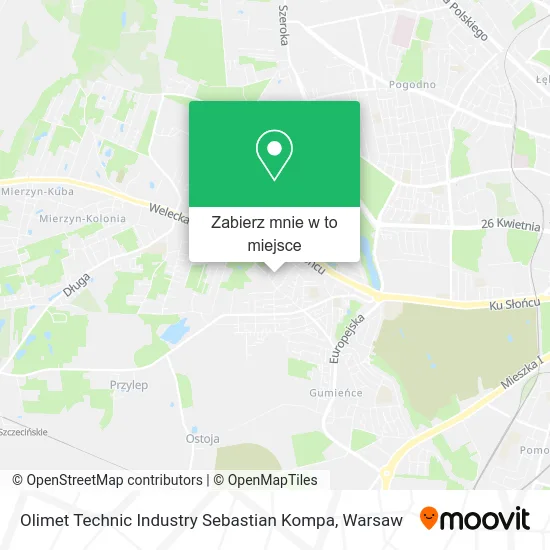 Mapa Olimet Technic Industry Sebastian Kompa