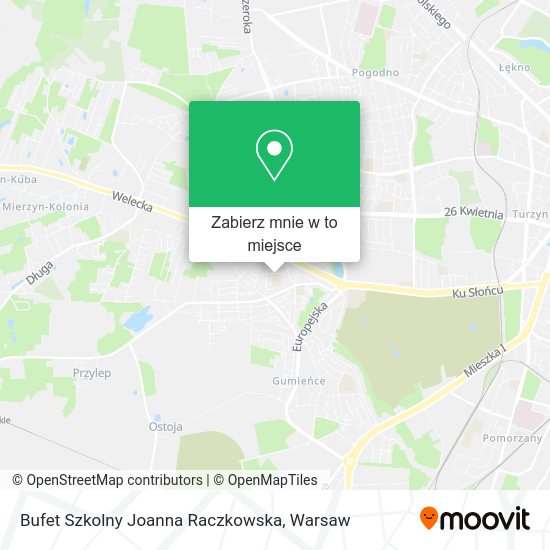 Mapa Bufet Szkolny Joanna Raczkowska