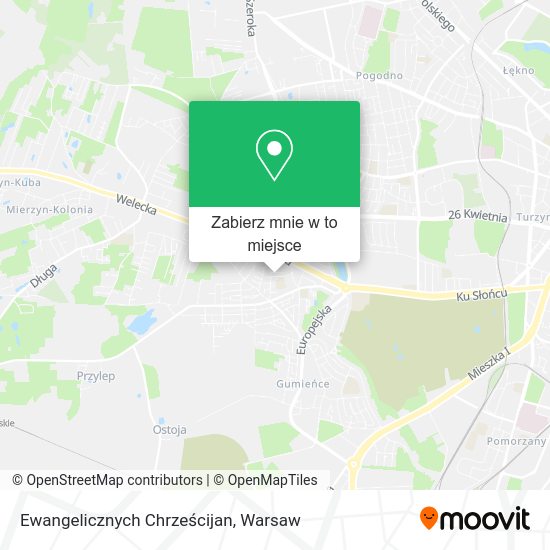 Mapa Ewangelicznych Chrześcijan