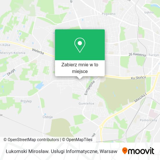 Mapa Łukomski Mirosław. Usługi Informatyczne