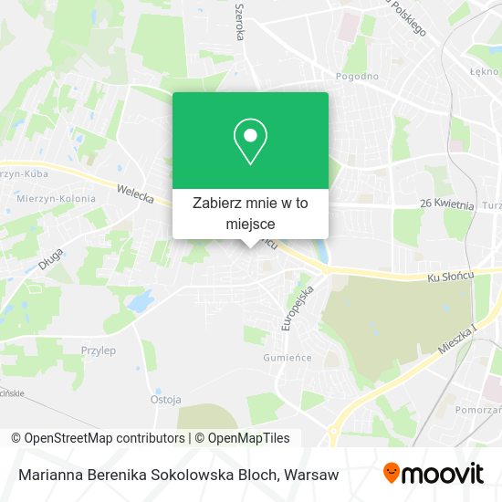 Mapa Marianna Berenika Sokolowska Bloch