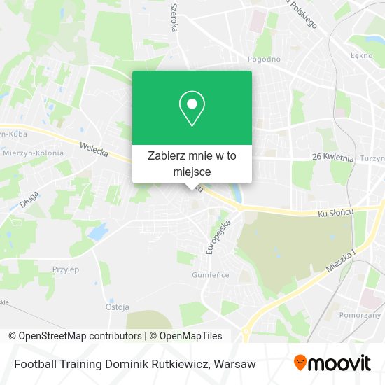 Mapa Football Training Dominik Rutkiewicz