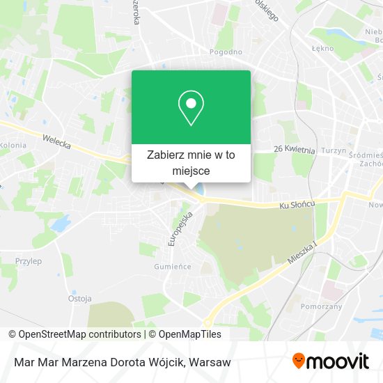 Mapa Mar Mar Marzena Dorota Wójcik