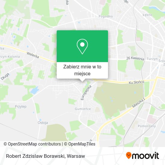 Mapa Robert Zdzislaw Borawski