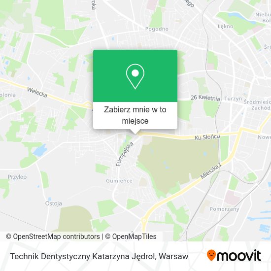 Mapa Technik Dentystyczny Katarzyna Jędrol