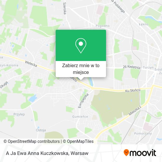 Mapa A Ja Ewa Anna Kuczkowska