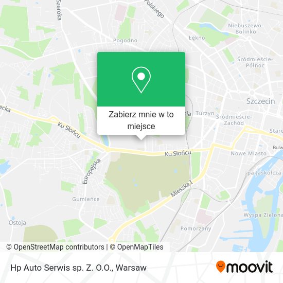 Mapa Hp Auto Serwis sp. Z. O.O.