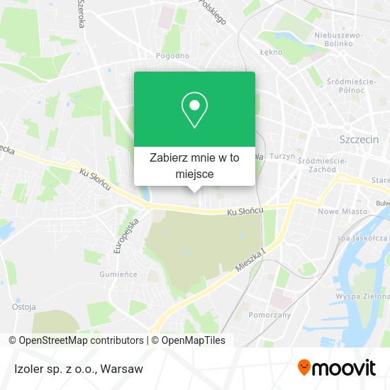 Mapa Izoler sp. z o.o.