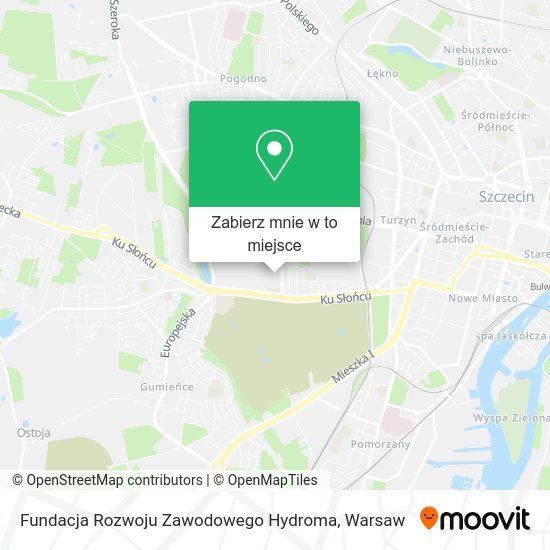 Mapa Fundacja Rozwoju Zawodowego Hydroma