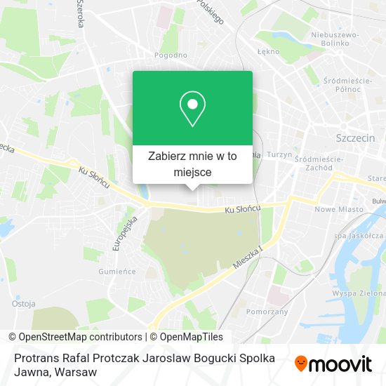 Mapa Protrans Rafal Protczak Jaroslaw Bogucki Spolka Jawna