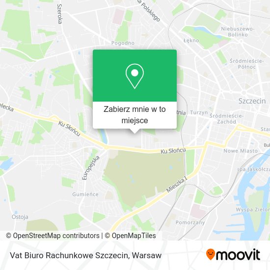 Mapa Vat Biuro Rachunkowe Szczecin