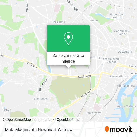 Mapa Mak. Małgorzata Nowosad