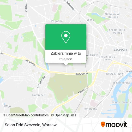 Mapa Salon Ddd Szczecin