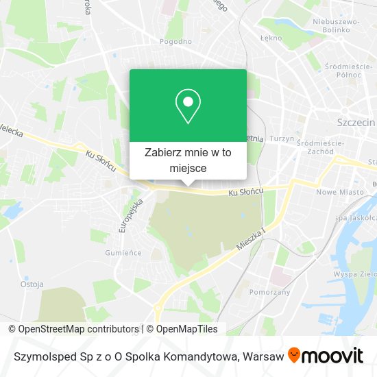 Mapa Szymolsped Sp z o O Spolka Komandytowa