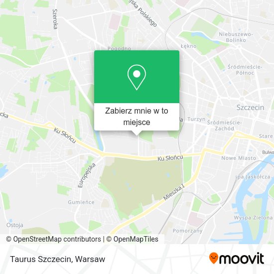 Mapa Taurus Szczecin