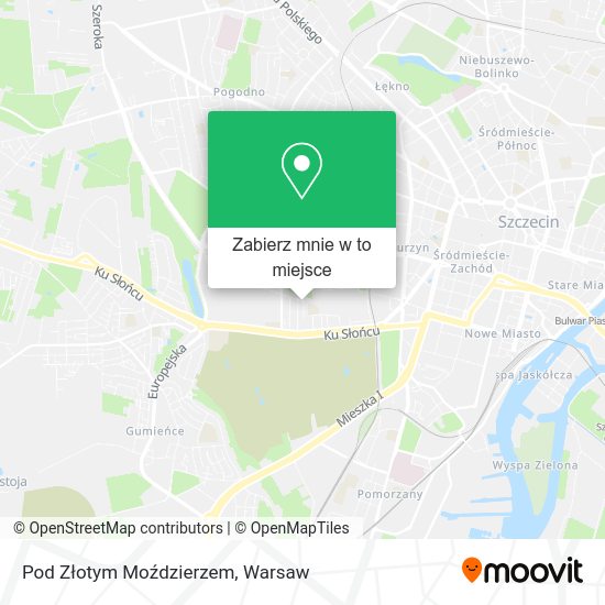 Mapa Pod Złotym Moździerzem