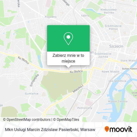 Mapa Mkn Uslugi Marcin Zdzislaw Pasierbski