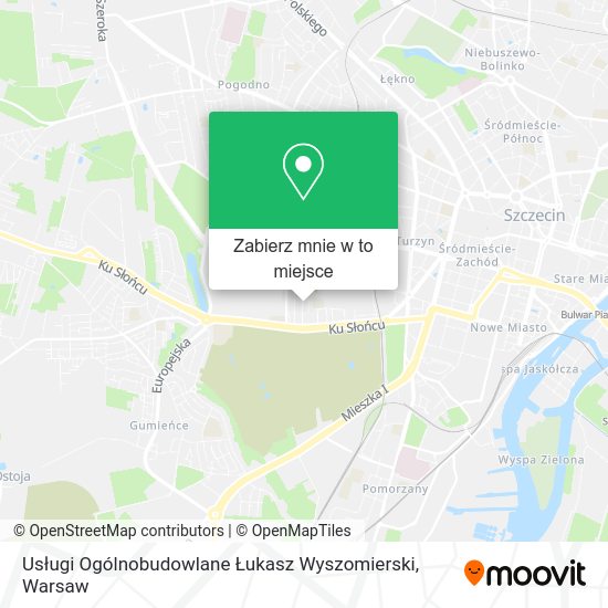 Mapa Usługi Ogólnobudowlane Łukasz Wyszomierski