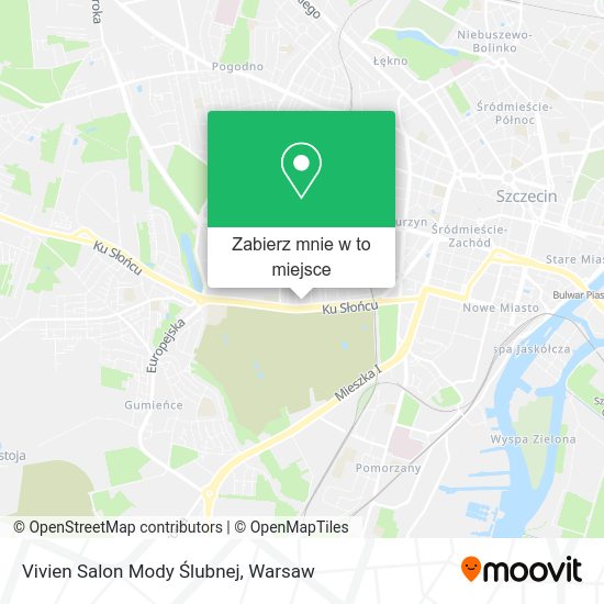 Mapa Vivien Salon Mody Ślubnej