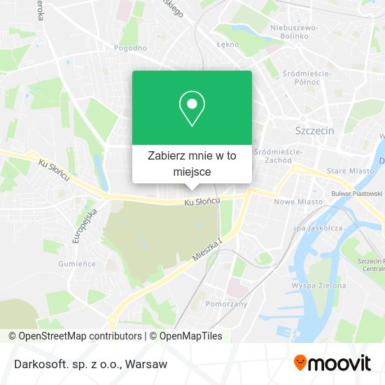 Mapa Darkosoft. sp. z o.o.