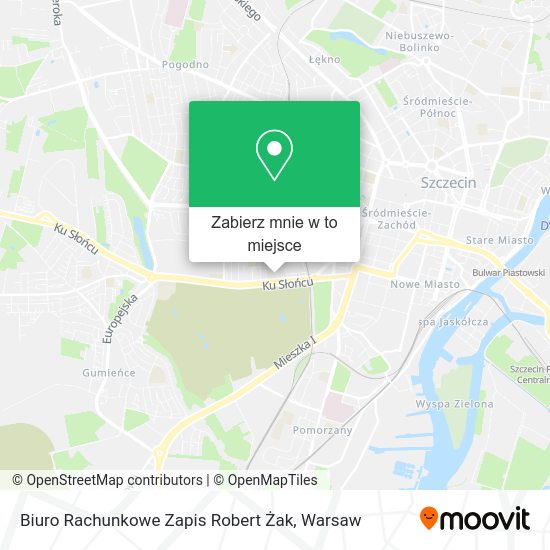 Mapa Biuro Rachunkowe Zapis Robert Żak