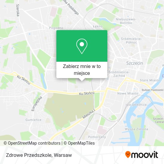 Mapa Zdrowe Przedszkole