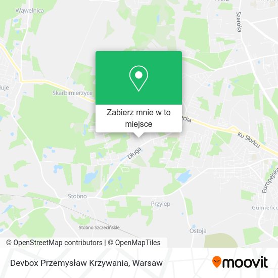 Mapa Devbox Przemysław Krzywania