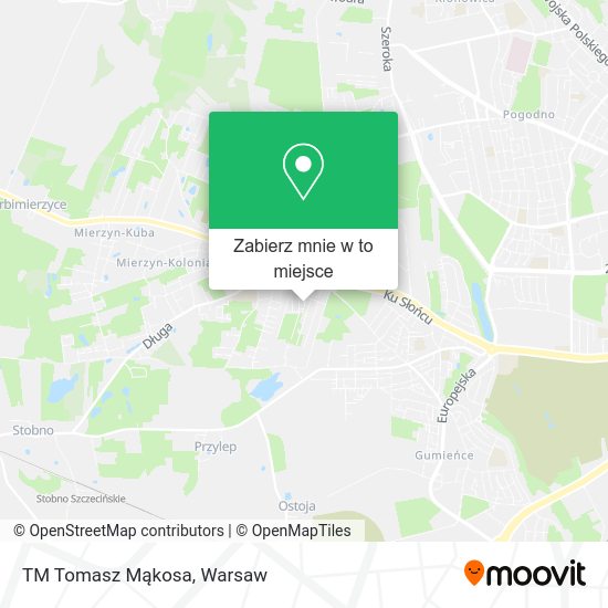 Mapa TM Tomasz Mąkosa