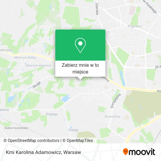 Mapa Kmi Karolina Adamowicz