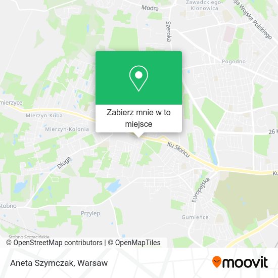 Mapa Aneta Szymczak