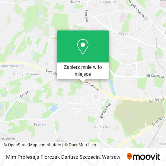 Mapa Mlm Profesaja Florczak Dariusz Szczecin