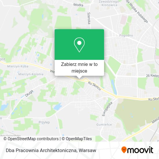 Mapa Dba Pracownia Architektoniczna