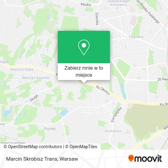 Mapa Marcin Skrobisz Trans