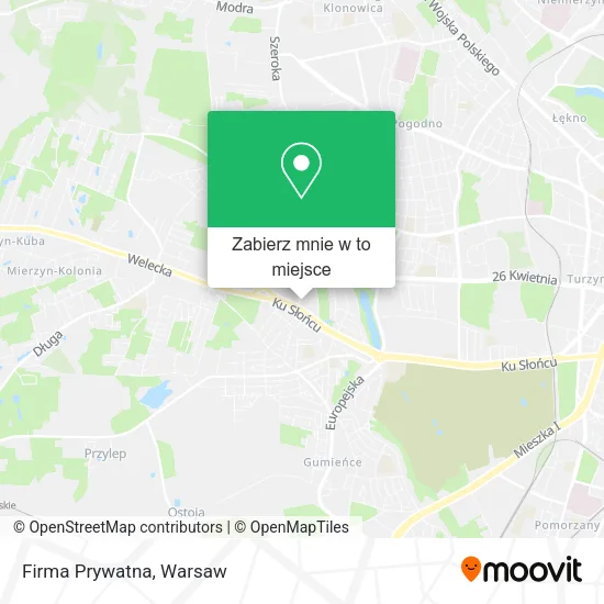Mapa Firma Prywatna