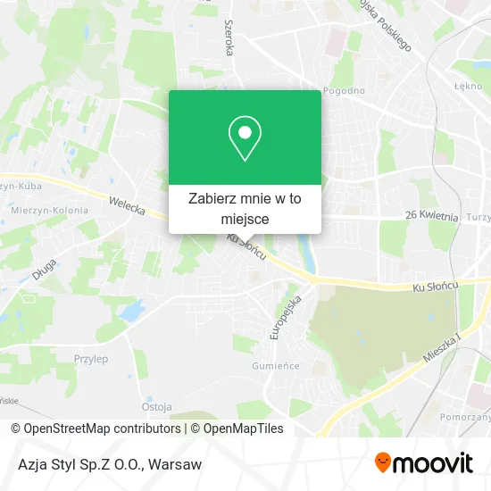 Mapa Azja Styl Sp.Z O.O.
