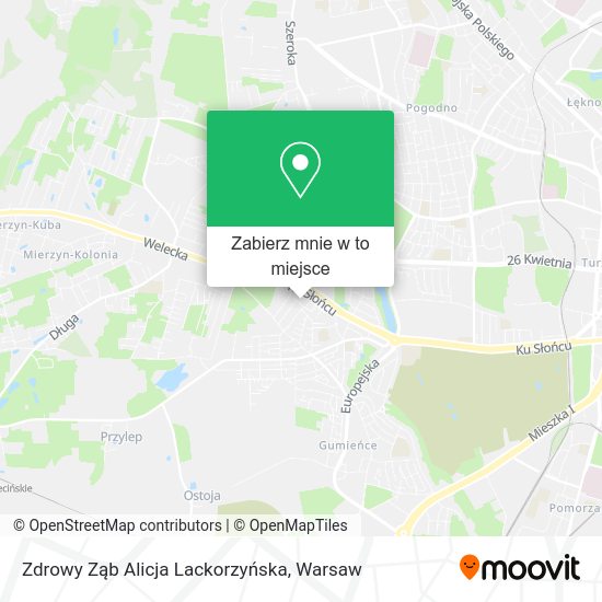 Mapa Zdrowy Ząb Alicja Lackorzyńska