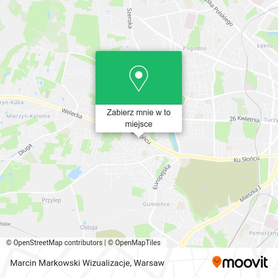 Mapa Marcin Markowski Wizualizacje