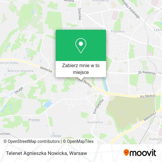 Mapa Telenet Agnieszka Nowicka