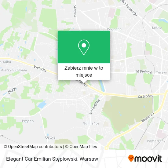 Mapa Elegant Car Emilian Stęplowski
