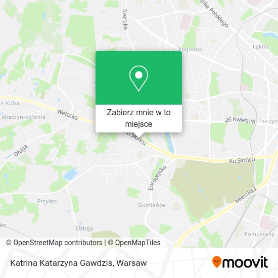 Mapa Katrina Katarzyna Gawdzis