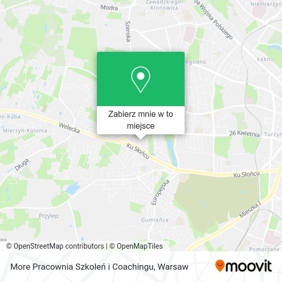 Mapa More Pracownia Szkoleń i Coachingu