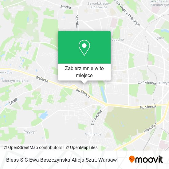 Mapa Bless S C Ewa Beszczynska Alicja Szut