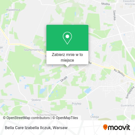 Mapa Bella Care Izabella Ilczuk