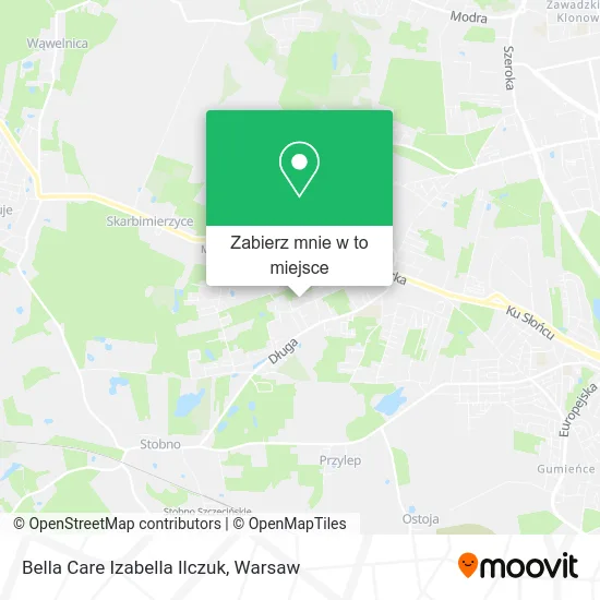 Mapa Bella Care Izabella Ilczuk