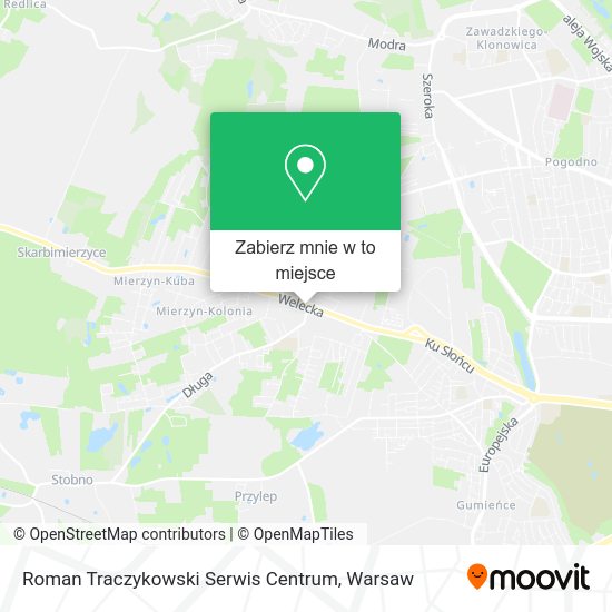 Mapa Roman Traczykowski Serwis Centrum