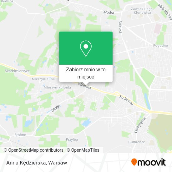 Mapa Anna Kędzierska