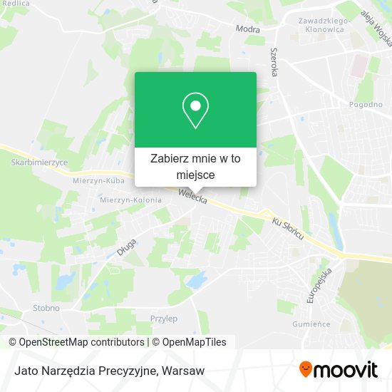 Mapa Jato Narzędzia Precyzyjne