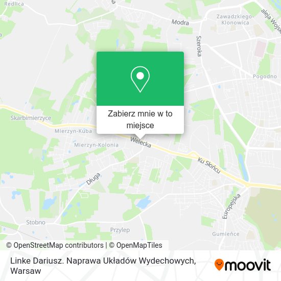 Mapa Linke Dariusz. Naprawa Układów Wydechowych