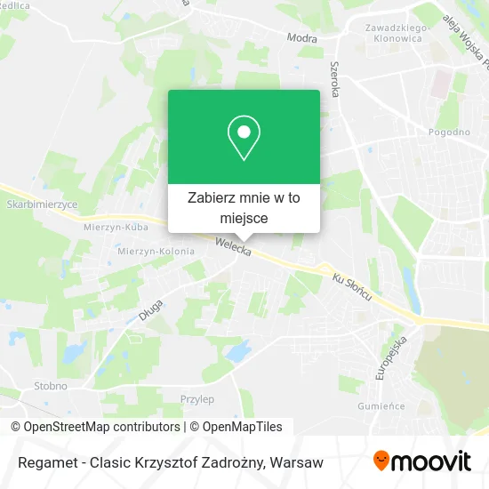Mapa Regamet - Clasic Krzysztof Zadrożny